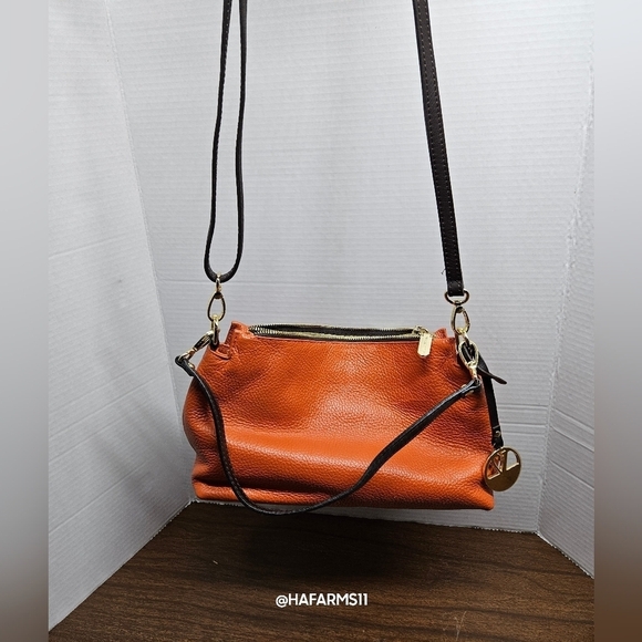 Valentina Italian Small Leather Bag - Picture 3 of 12